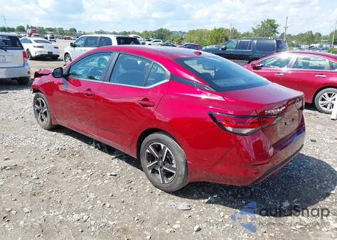 2024 Nissan Sentra Sv из США, поврежденный, VIN 3N1AB8CV3RY217309